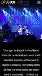 Mobile Screenshot of brubeckbrothers.com